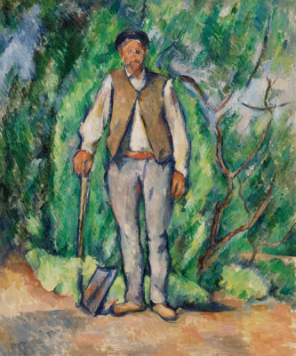 Paul Cézanne - Gardener (Le Jardinier), c. 1885 (possibly later)