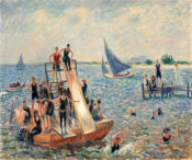 William James Glackens - The Raft, 1915