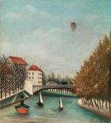 Henri Rousseau - Study for View of the Pont de Sèvres, 1908