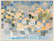 Paul Klee - Sicilian Landscape (Sicilische Landschaft), 1924