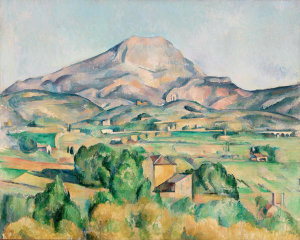 Paul Cézanne - Mont Sainte-Victoire (La Montagne Sainte-Victoire), 1892-1895