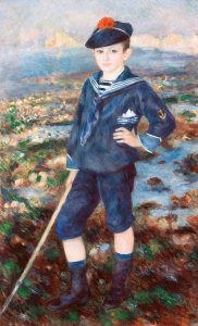 Pierre-Auguste Renoir - Sailor Boy (Portrait of Robert Nunès), 1883