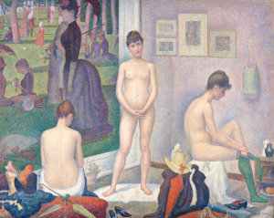 Georges Seurat - Models (Poseuses), 1886-1888