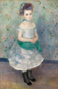 Pierre-Auguste Renoir - Portrait of Jeanne Durand-Ruel (Portrait de Mlle. J.), 1876