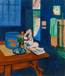 Henri Matisse - Studio with Goldfish (L'Atelier aux poissons rouges), 1912