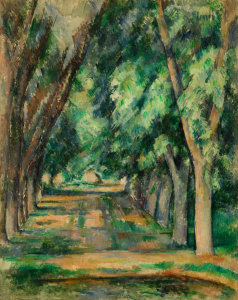 Paul Cézanne - The Allée of Chestnut Trees at the Jas de Bouffan, c. 1888