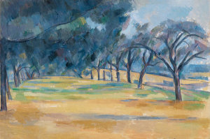 Paul Cézanne - The Allée at Marines (L'Allée de Marines), 1898