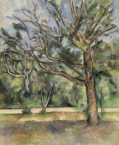Paul Cézanne - Trees and Road (Arbres et route), c. 1890