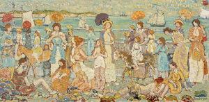 Maurice Brazil Prendergast - The Beach "No. 3", c. 1914-1915