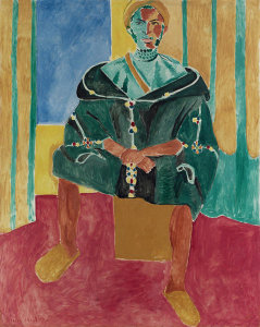 Henri Matisse - Seated Riffian (Le Rifain assis), 1912