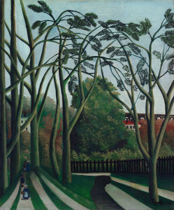 Henri Rousseau - The Banks of the Bièvre near Bicêtre, ca. 1908-09