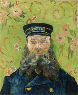 Vincent van Gogh - The Postman (Joseph-Étienne Roulin), 1889