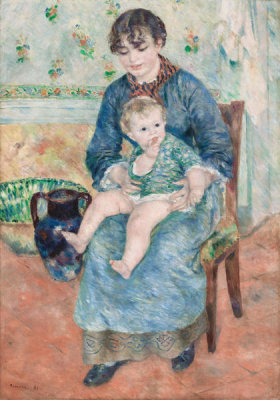 Pierre-Auguste Renoir - Young Mother (Jeune mère), 1881