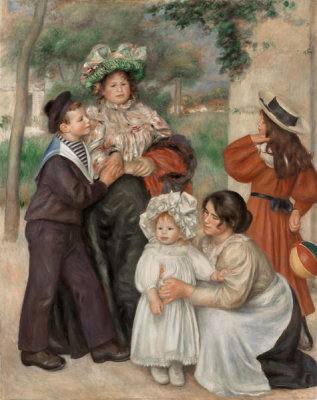 Pierre-Auguste Renoir - The Artist's Family (La Famille de l'artiste), 1896
