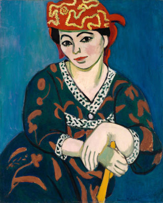 Henri Matisse - Red Madras Headdress (Le Madras rouge), 1907