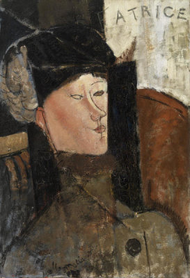Amedeo Modigliani - Beatrice (Portrait de Béatrice Hastings), 1916