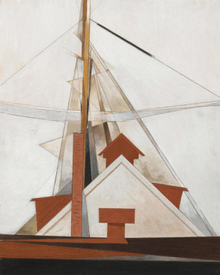 Charles Demuth - Masts, 1919