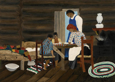 Horace Pippin - Giving Thanks, 1942
