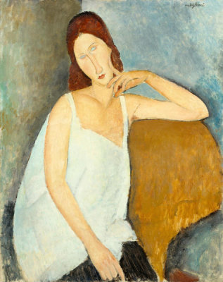 Amedeo Modigliani - Jeanne Hébuterne, 1919