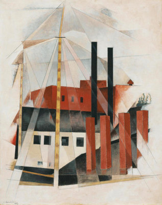 Charles Demuth - Piano Mover's Holiday, 1919