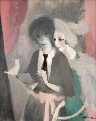 Marie Laurencin - Women with a Dove (Femmes à la colombe), 1919