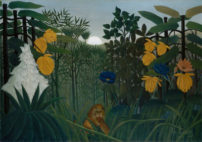 Henri Rousseau - The Repast of the Lion, ca. 1907