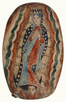 The A.J. Santero - Our Lady of Guadalupe (Nuestra Señora de Guadalupe), c. 1825