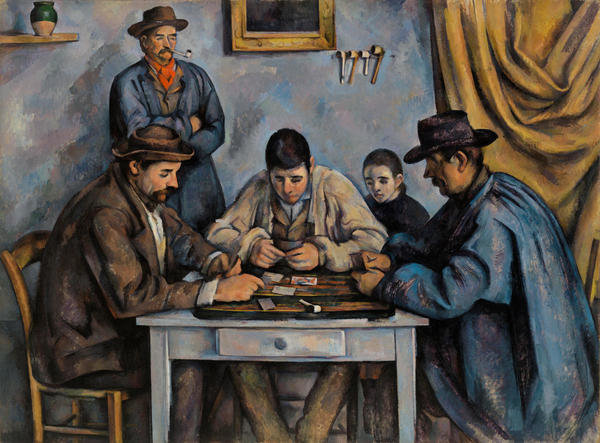 The Card Players (Les Joueurs de cartes), 1890-1892 by Paul CÃ©zanne